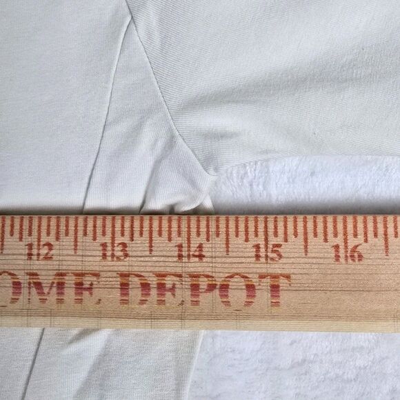 Universal Standard Vapourous Gray Pima Cotton Tee 4XS | Elastic Back (00-0) - Picture 8 of 11